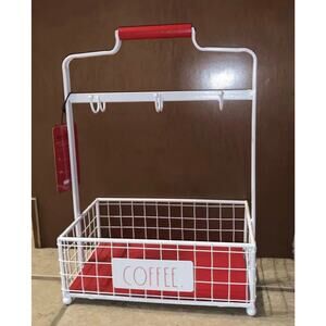 Rae Dunn COFFEE Mug & Pod Holder Coffee Station  Valentine Christmas Decor